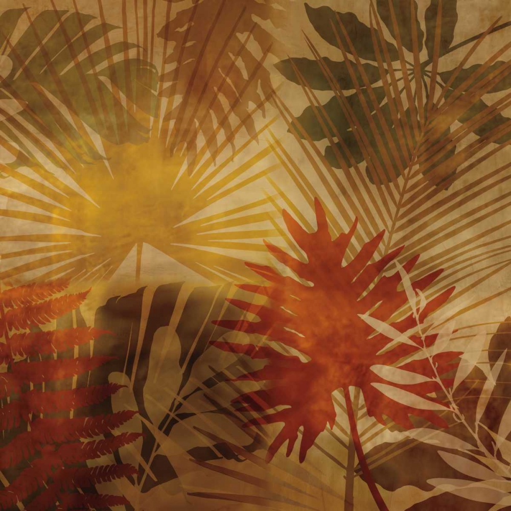 Wall Art Painting id:316414, Name: Sunlit Palms I, Artist: Seba, John