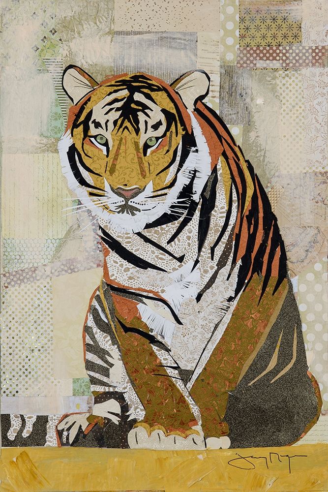 Wall Art Painting id:392049, Name: Tiger Perseverance, Artist: McGee, Jenny