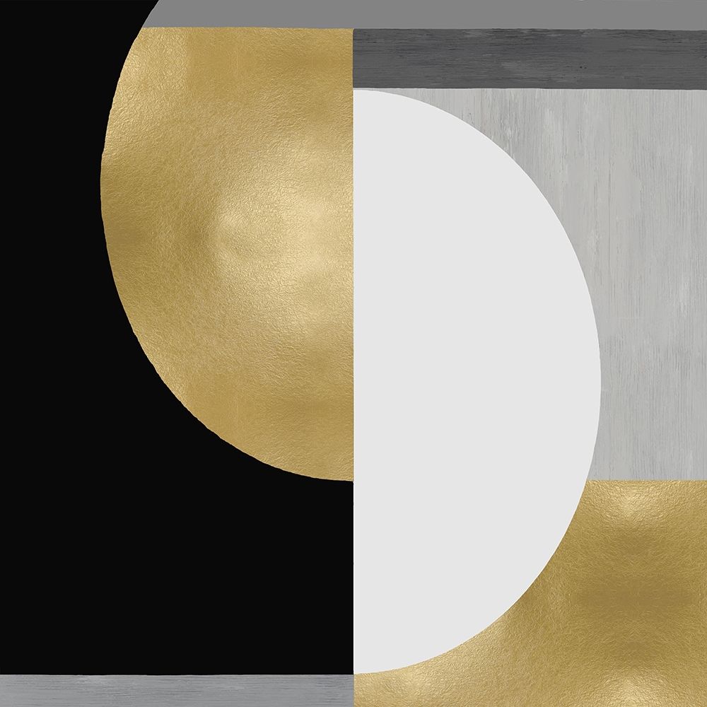 Wall Art Painting id:320181, Name: Balanced in Gold II, Artist: Thompson, Justin