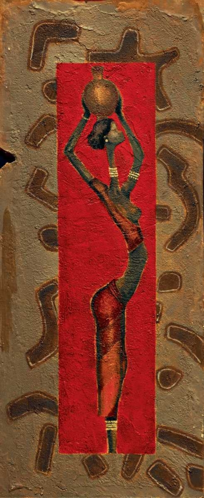 Art Print: African Lady I