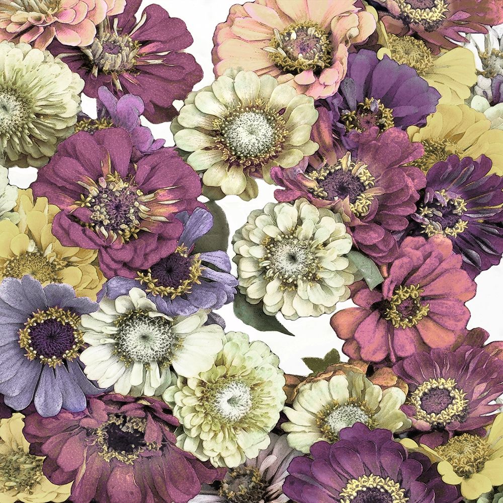 Wall Art Painting id:319695, Name: Floral Abundance II, Artist: Bennett, Kate