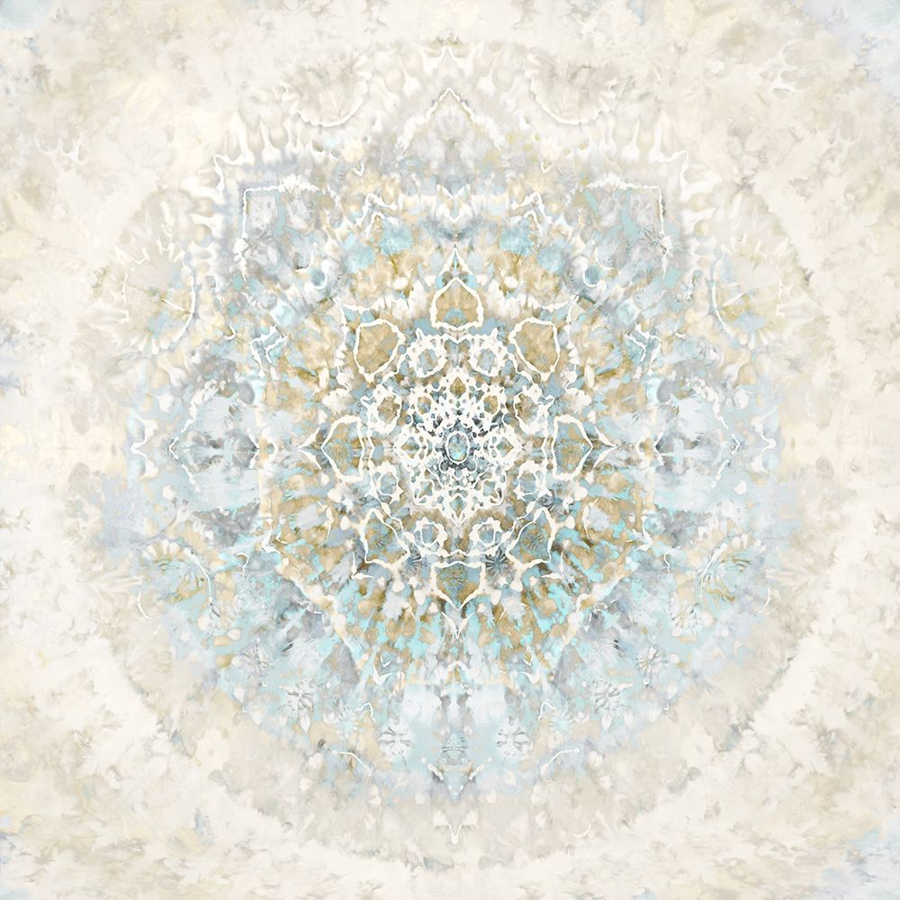 Wall Art Painting id:325024, Name: Tapestry Aqua Blue, Artist: Kearns, Molly
