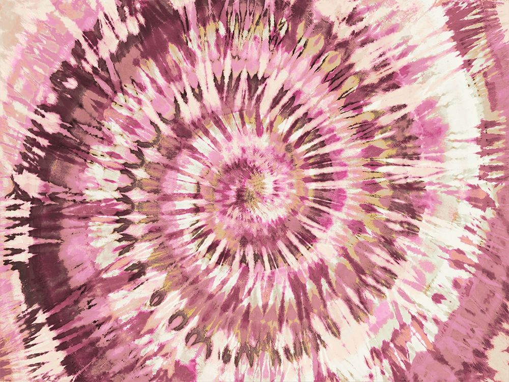 Wall Art Painting id:325034, Name: Tie Dye Pink II, Artist: Kearns, Molly