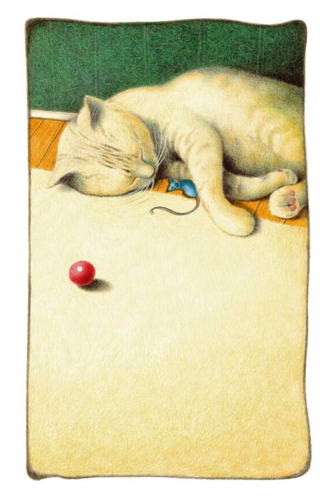 Wall Art Painting id:317377, Name: Afternoon Nap, Artist: Seeley, Laura