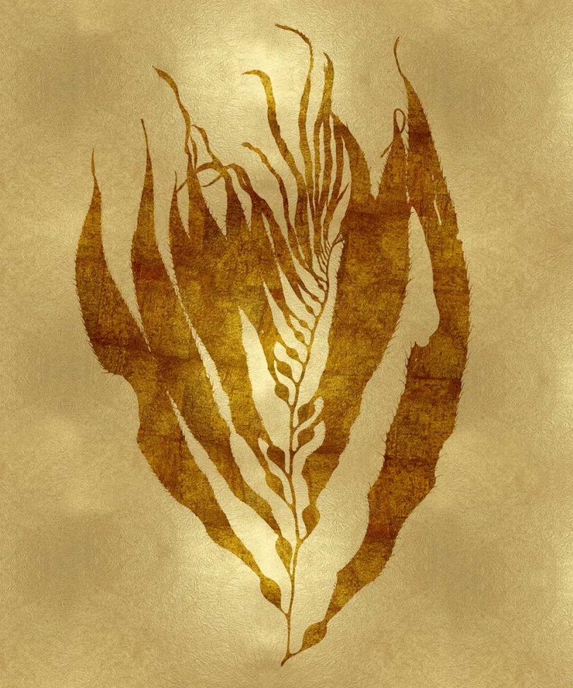 Wall art: Sea Life - Gold I, by Miller, Melonie