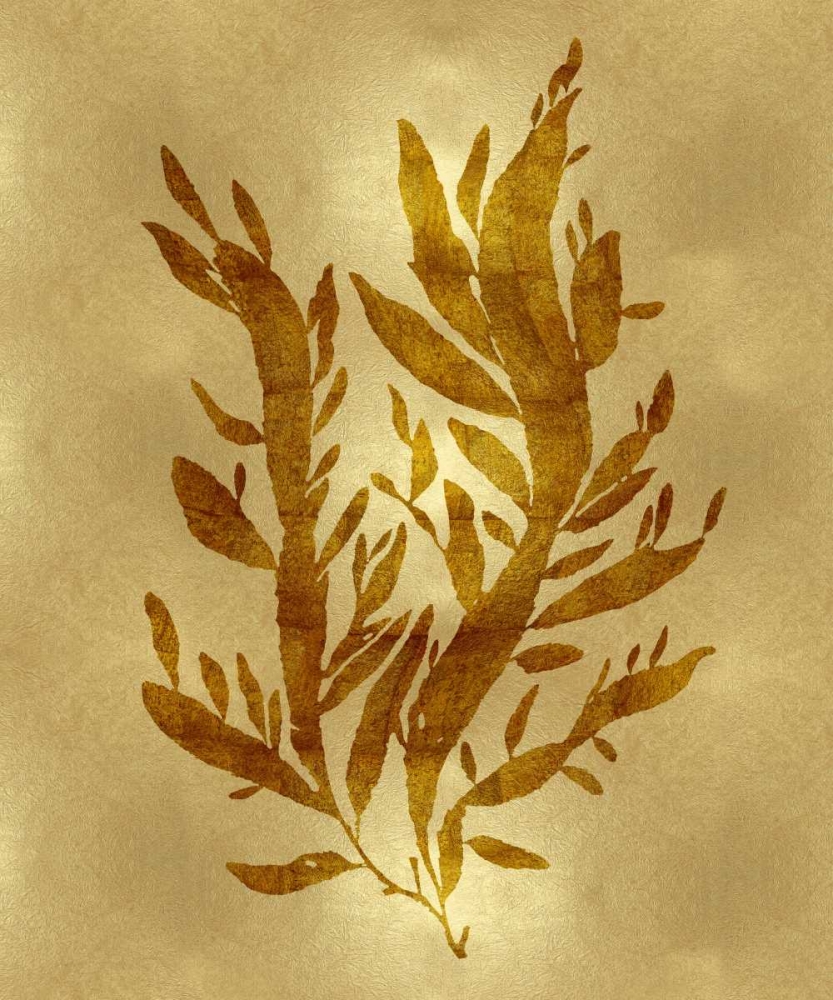 Wall art: Sea Life - Gold IV, by Miller, Melonie