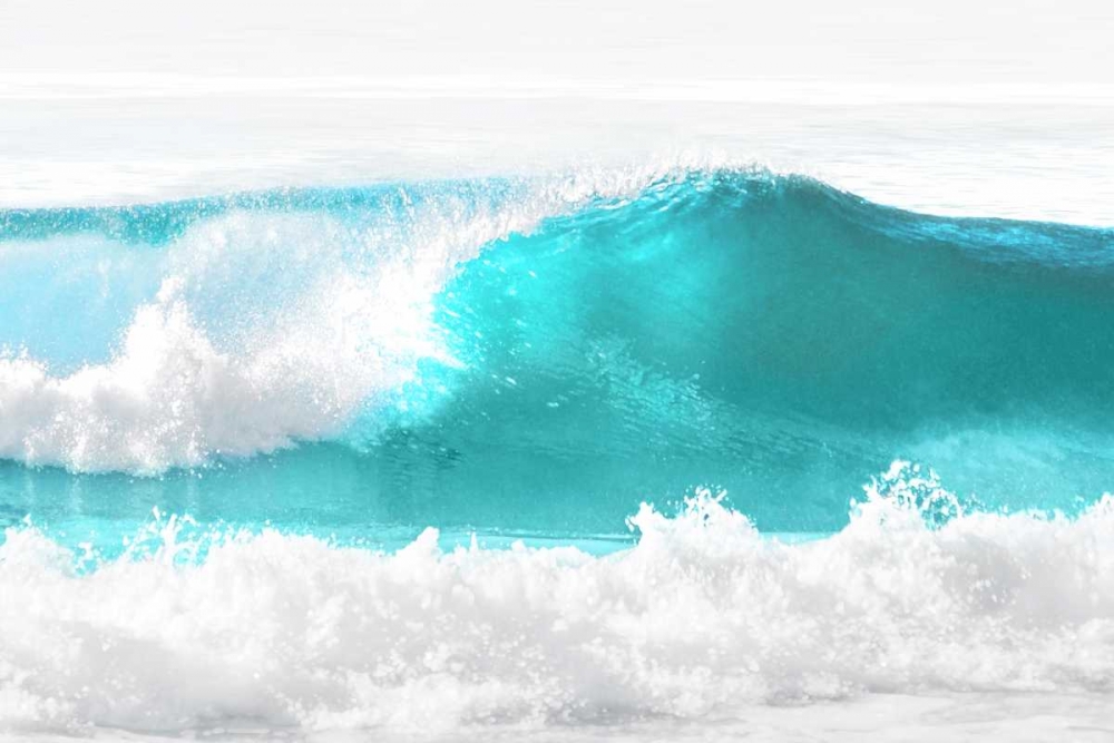 Art Print: Aqua Wave I