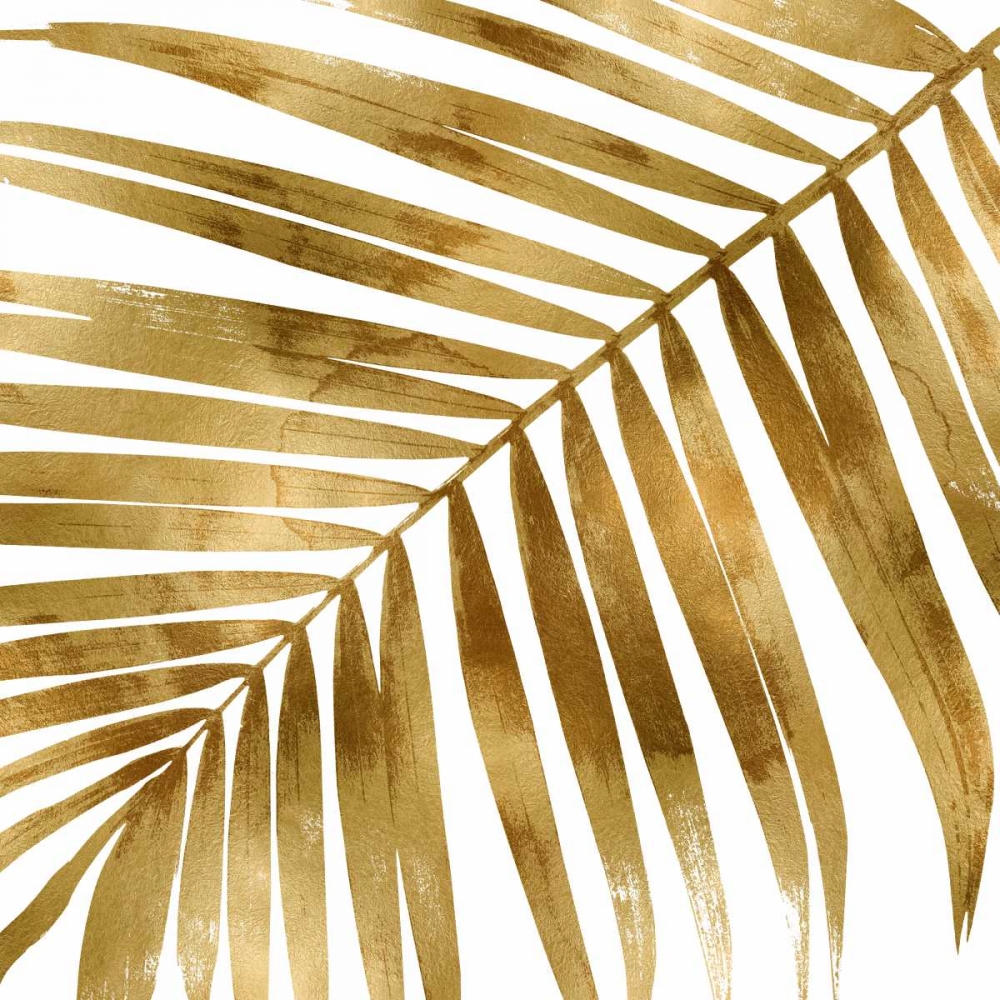Wall Art Painting id:319088, Name: Tropical Gold Palm I, Artist: Miller, Melonie
