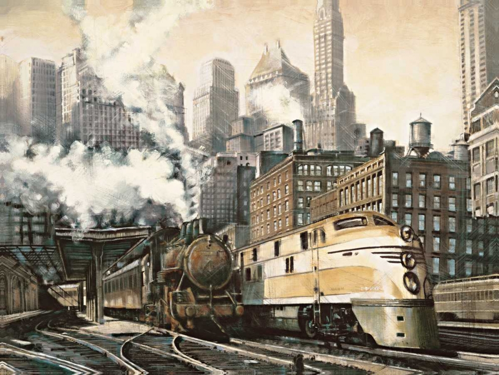 Art Print: The Station-Chicago