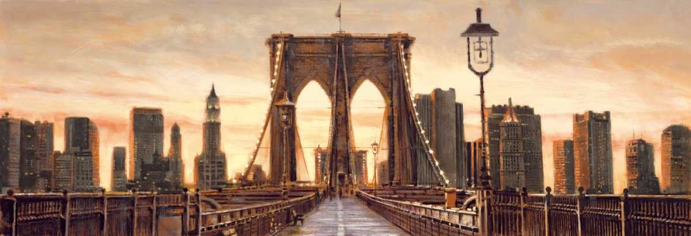 Art Print: Manhattan Evening