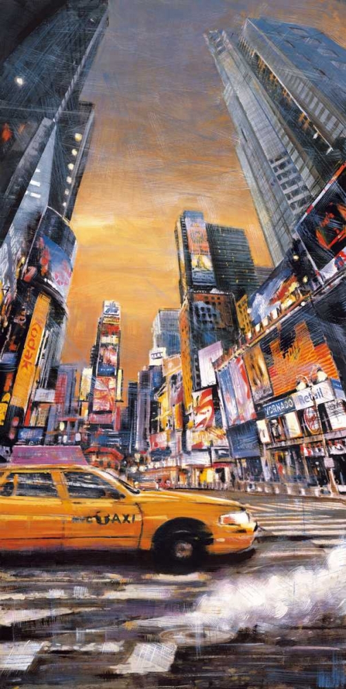 Art Print: Times Square Perspective I