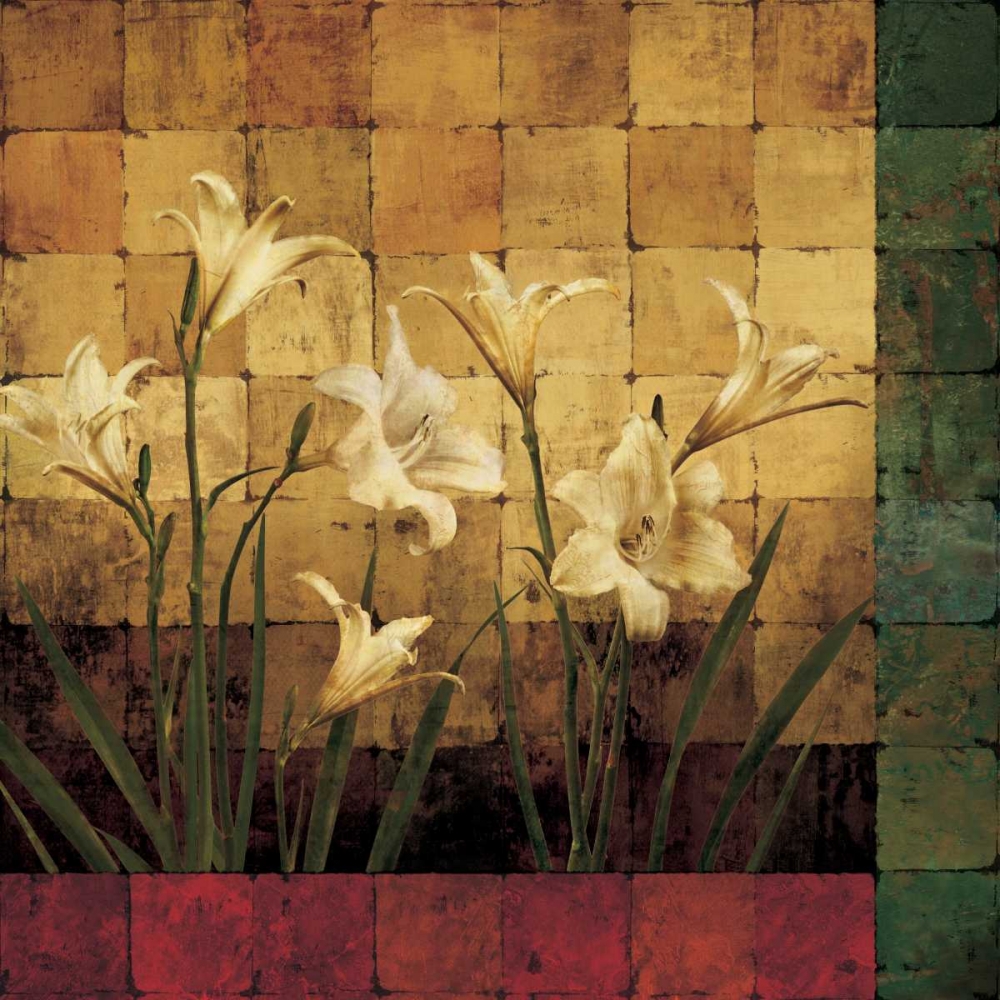 Wall art: Lily Garden, by Wells, Marcia