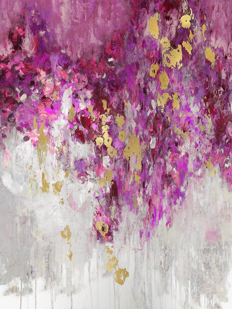 Wall Art Painting id:320283, Name: Cascade Magenta, Artist: Robbins, Nikki