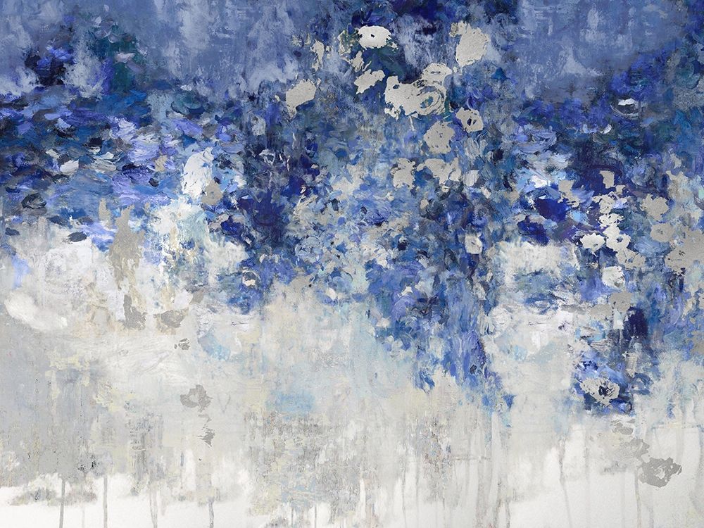 Wall Art Painting id:321193, Name: Charmed Indigo, Artist: Robbins, Nikki