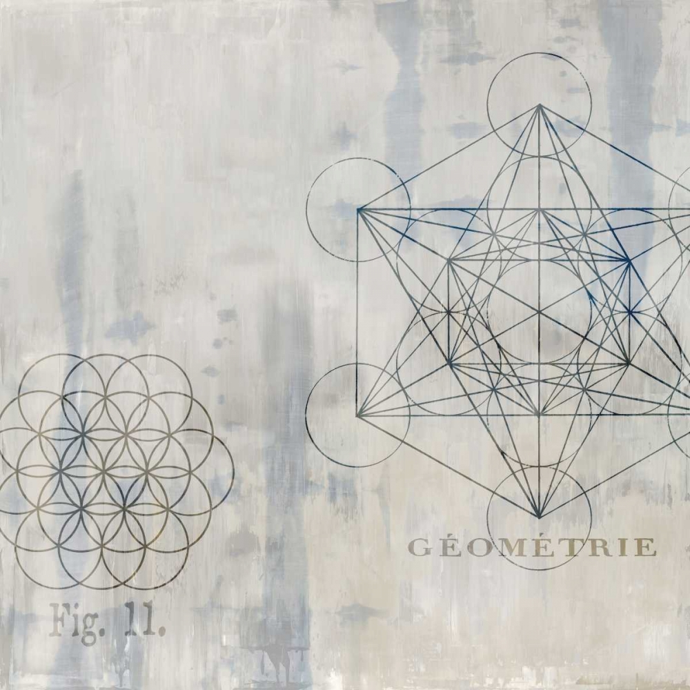 Art Print: Geometrie I