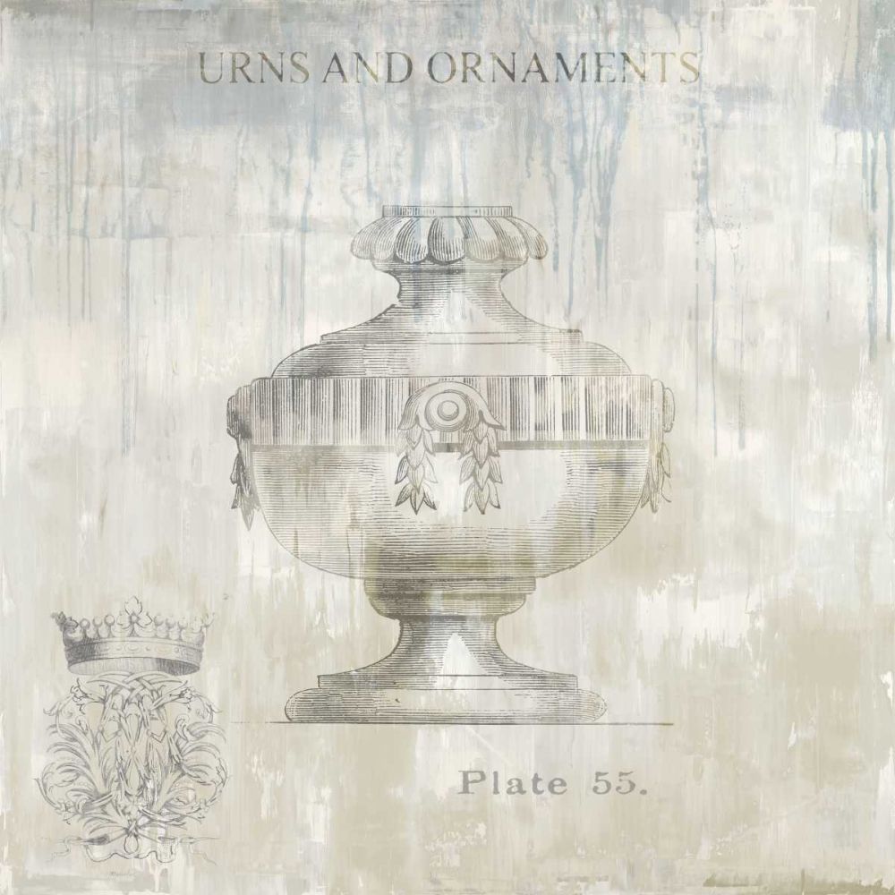 Art Print: Urns and Ornaments III