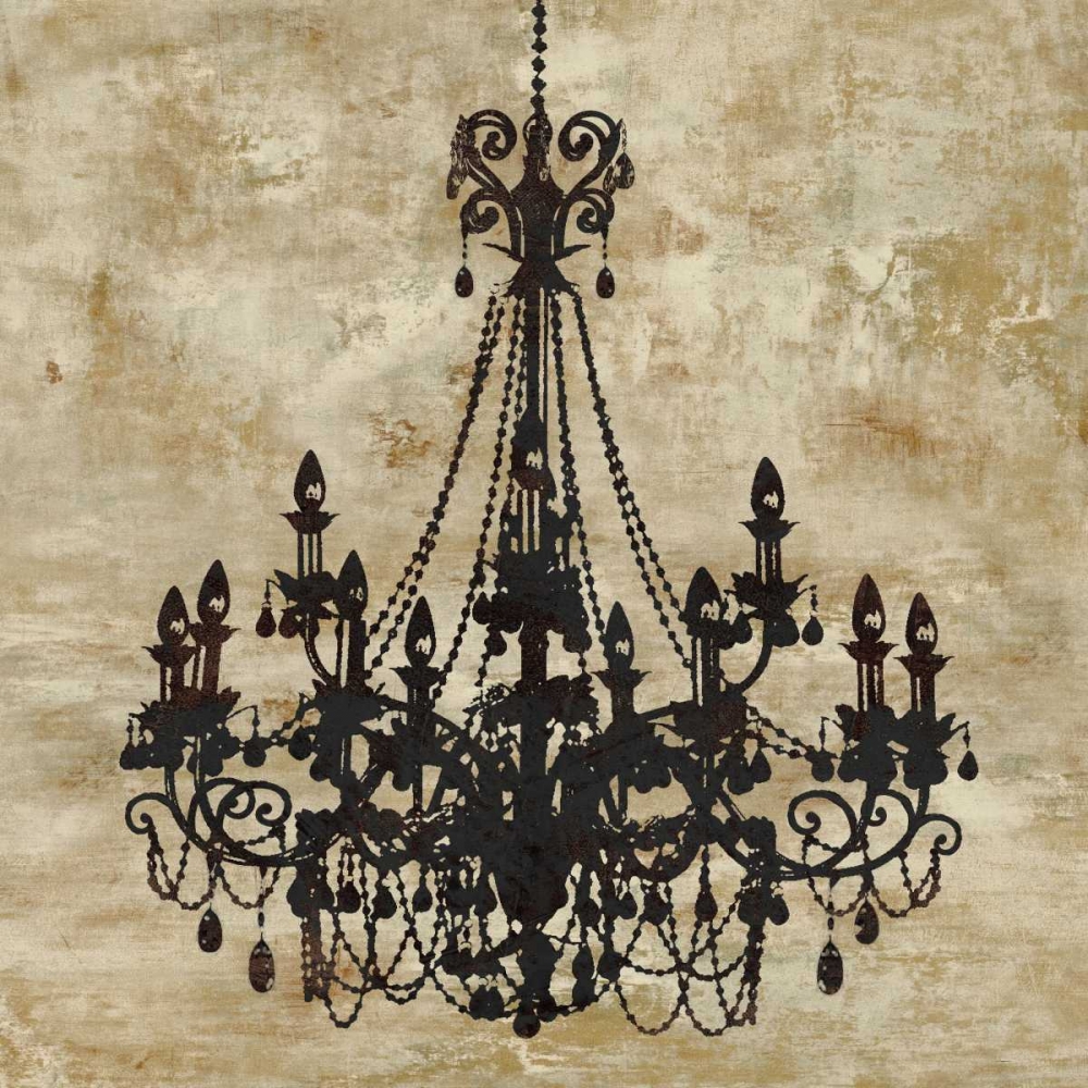 Wall art: Chandelier I, by Jeffries, Oliver