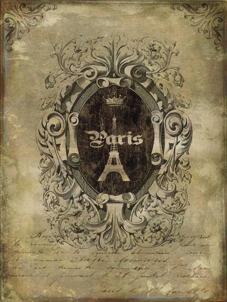 Art Print: Paris Classique II