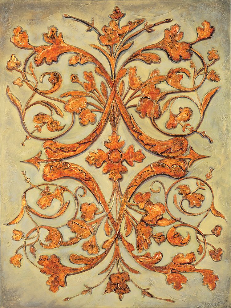 Art Print: Ornamental Scroll II