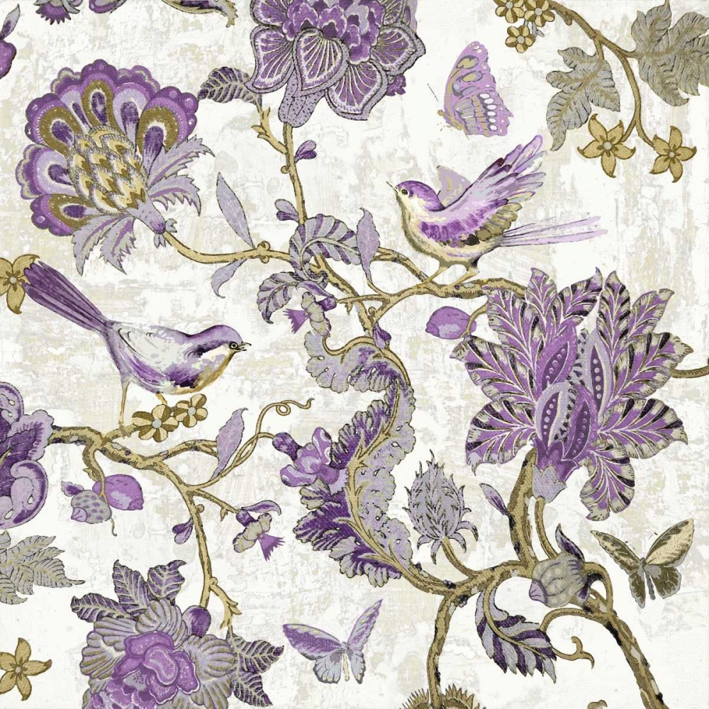 Wall Art Painting id:318382, Name: Passing Thru - Amethyst I, Artist: Campbell, Renee