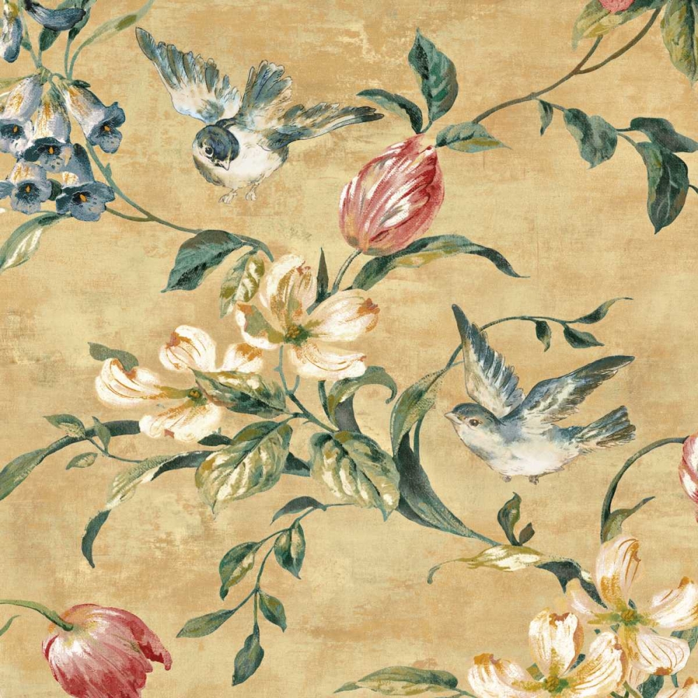 Wall Art Painting id:316843, Name: Birdland II, Artist: Campbell, Renee