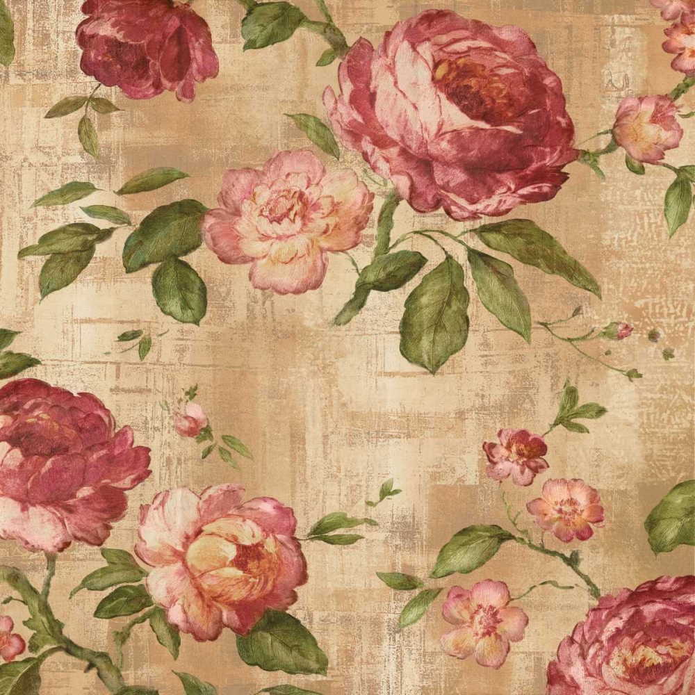 Wall art: Rose Garden I, by Campbell, Renee
