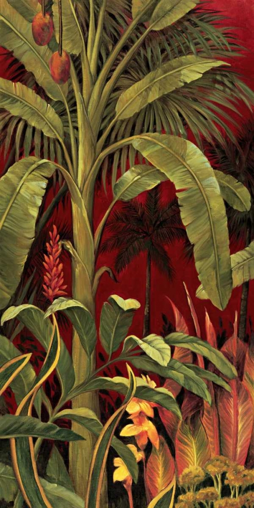 Wall art: Bali Garden I, by Jimenez, Rodolfo