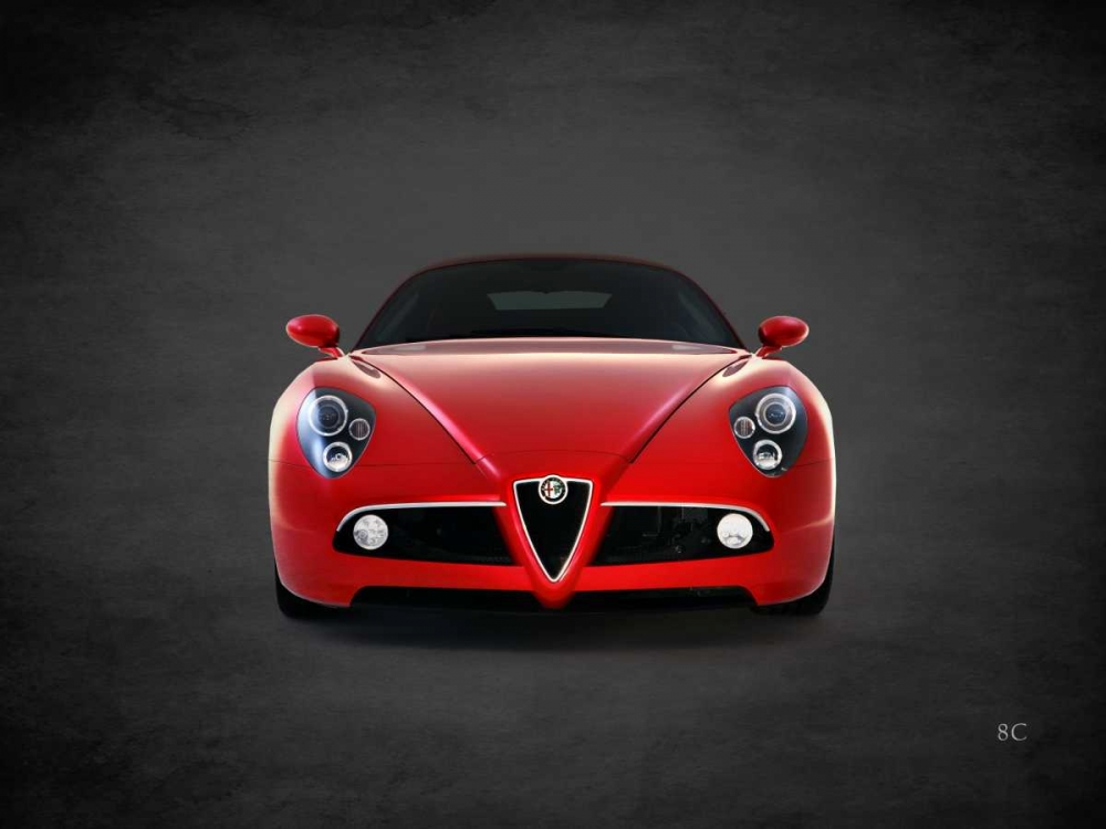 Art Print: Alfa Romeo 8C 2008