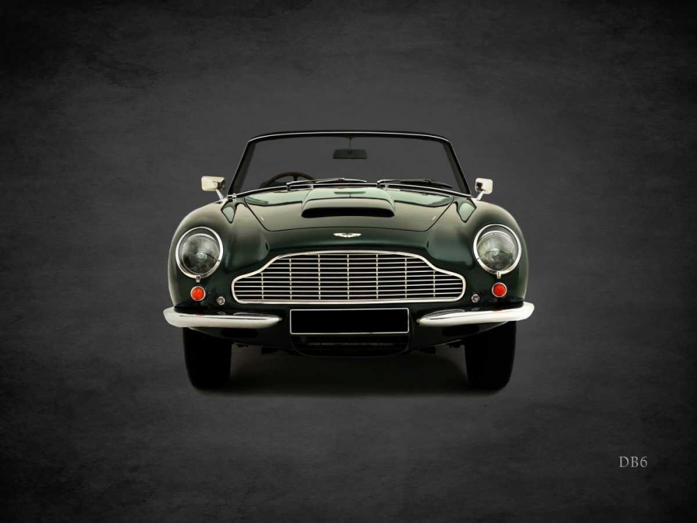 Wall Art Painting id:319398, Name: Aston Martin DB6 1965, Artist: Rogan, Mark