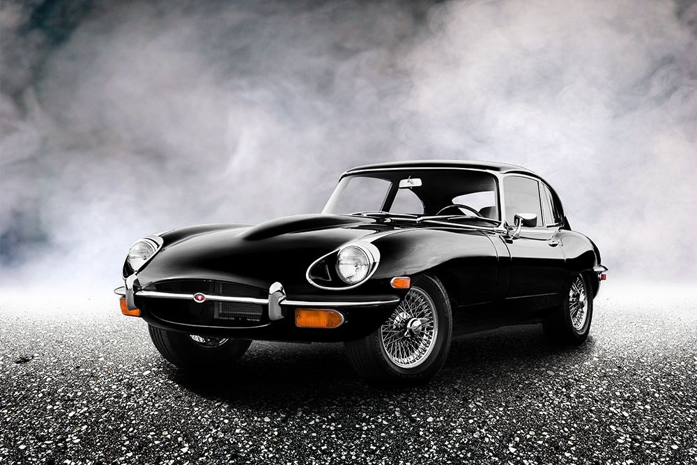 Wall art: Jaguar E-Type 1968, by Rogan, Mark