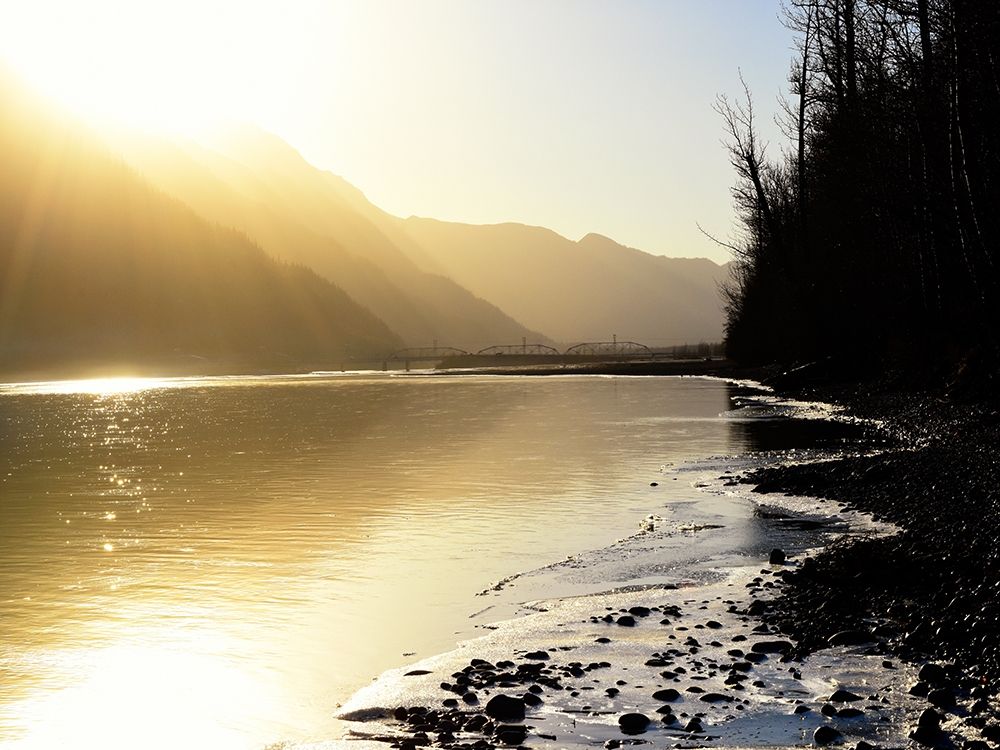 Art Print: Knik River