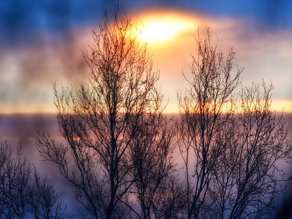 Art Print: Abstract Sunset