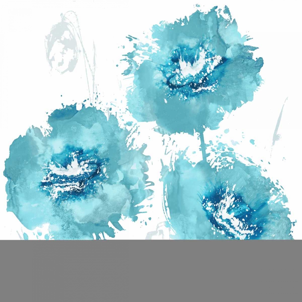 Art Print: Flower Burst in Mandarin I