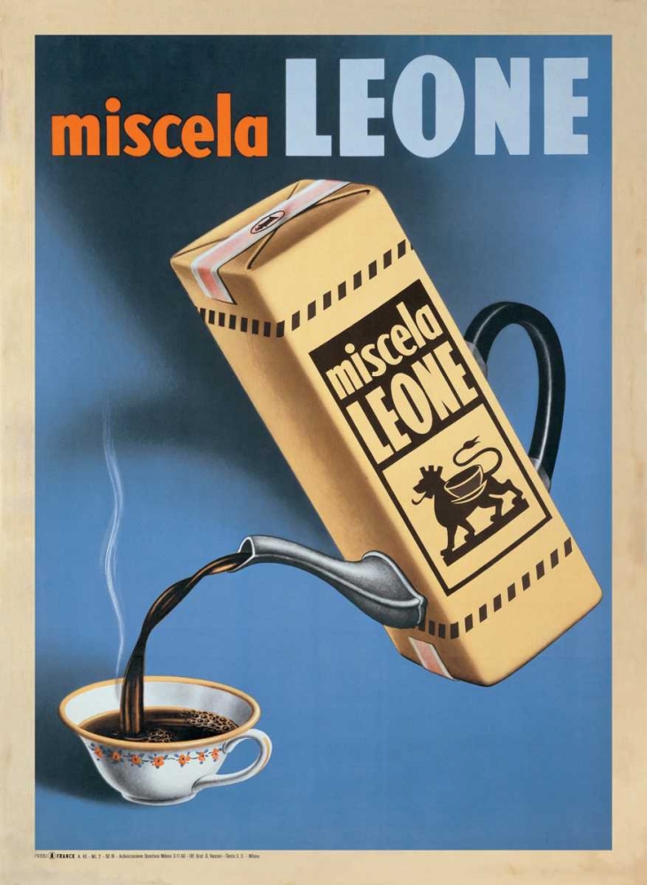 Wall art: Miscela Leone-1950, by Anonymous