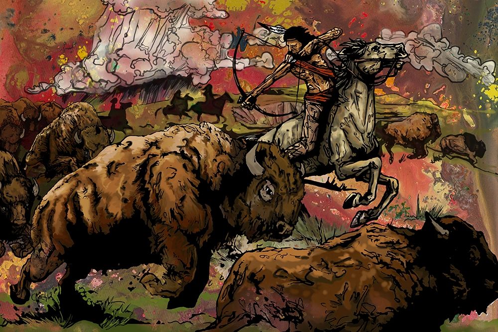 Wall Art Painting id:264042, Name: Hollow Bones, Artist: Kuehl, Cody