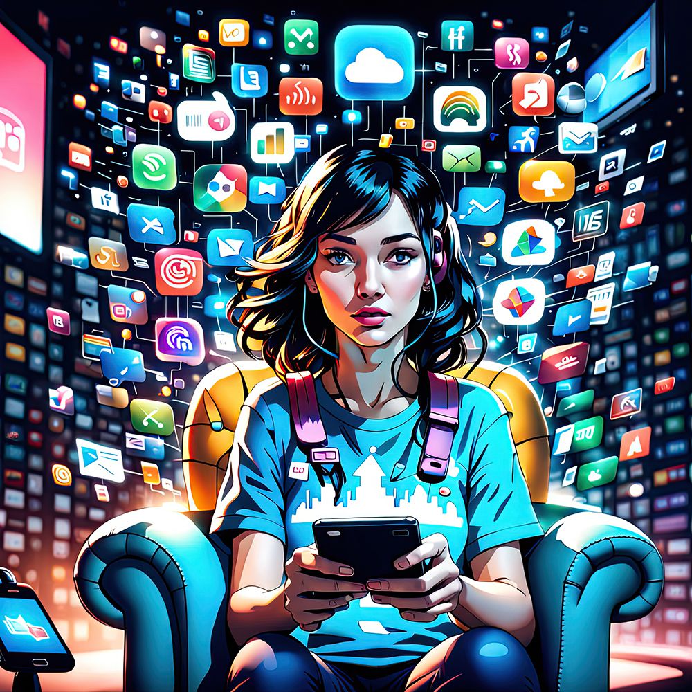 Wall art: Digital Woman.jpg, by Bolokofsky, Ronald