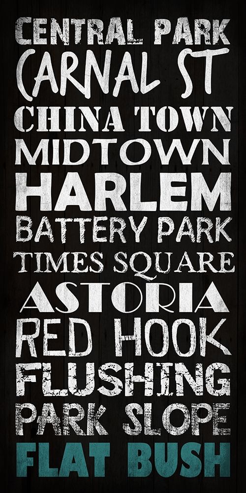 Wall Art Painting id:306143, Name: New York, Artist: Phillip, Jamie