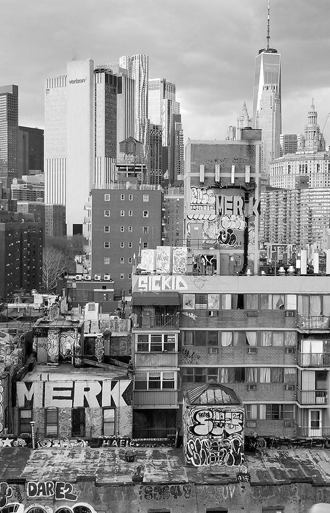 Wall Art Painting id:473226, Name: New York Bridge View, Artist: Phillip, Jamie