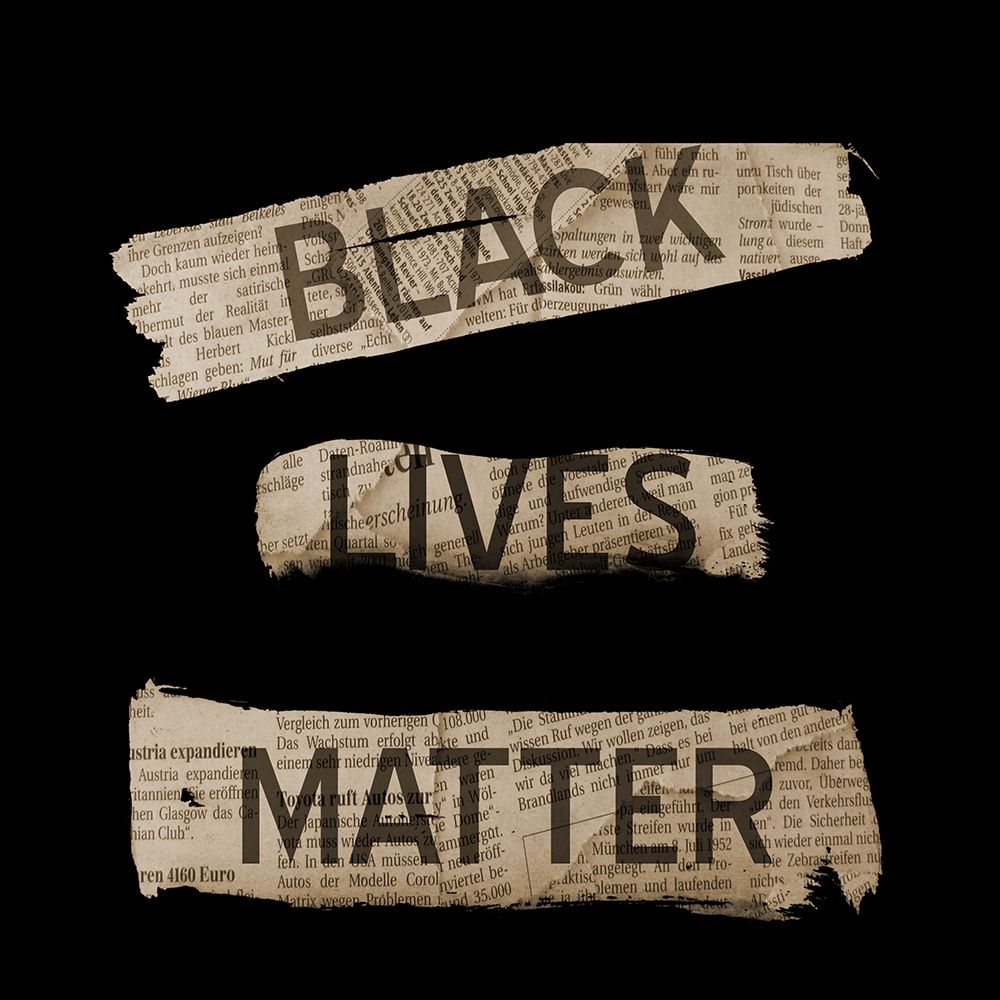 Wall art: Black Lives Matter, by Phillip, Jamie
