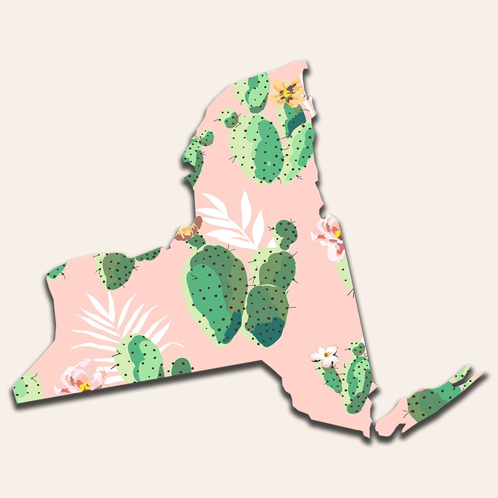 Wall Art Painting id:436616, Name: New York Map, Artist: Phillip, Jamie