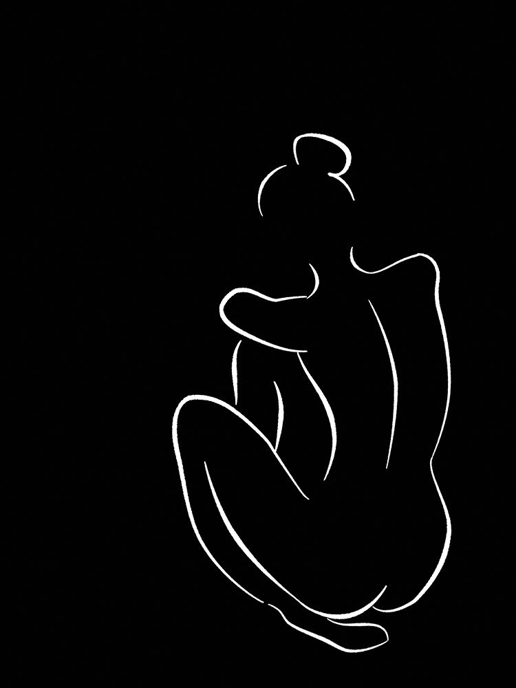 Wall Art Painting id:310778, Name: Figure I Black, Artist: Urban Road