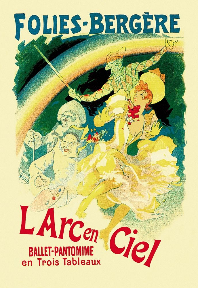 Art Print: LArc en Ciel: Folies-Bergere, 1893