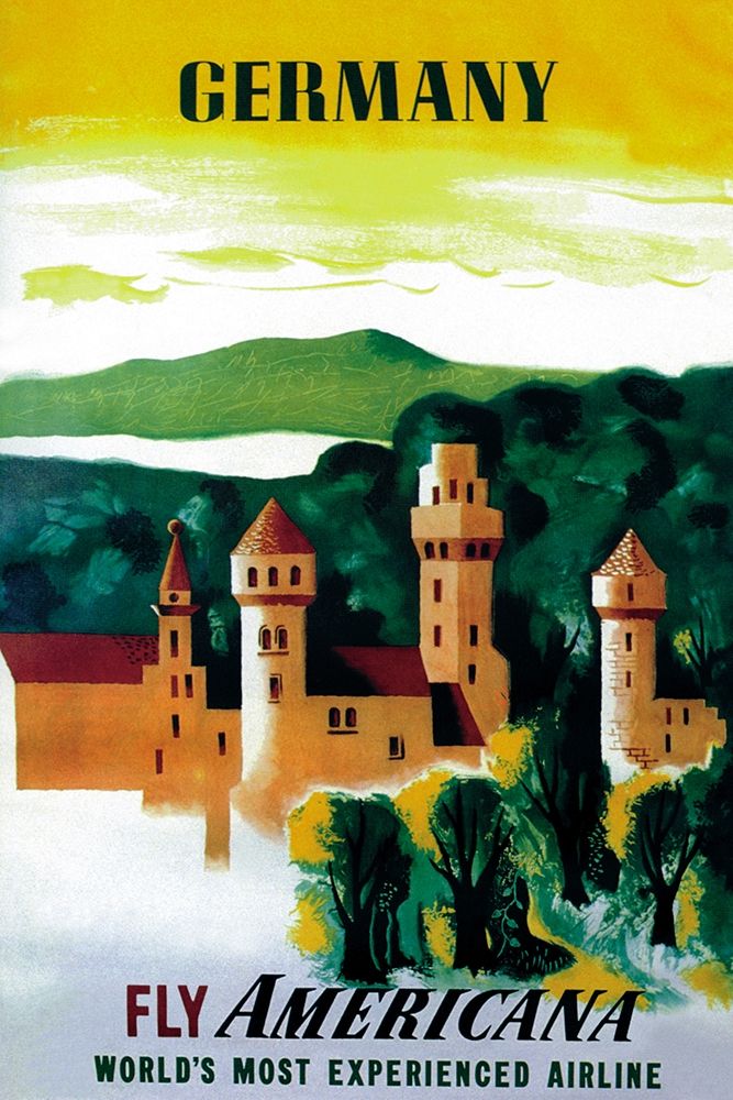 Wall Art Painting id:347076, Name: German Castle, Artist: Unknown