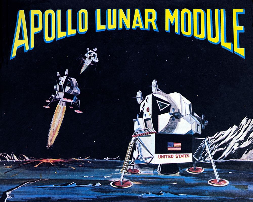 Art Print: Apollo Lunar Module