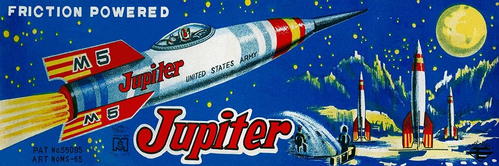Art Print: Friction Powered Jupiter M-5