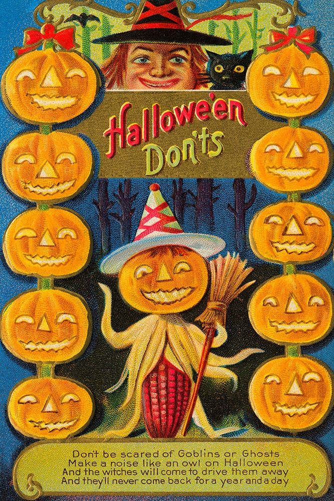 Art Print: Halloween Donts