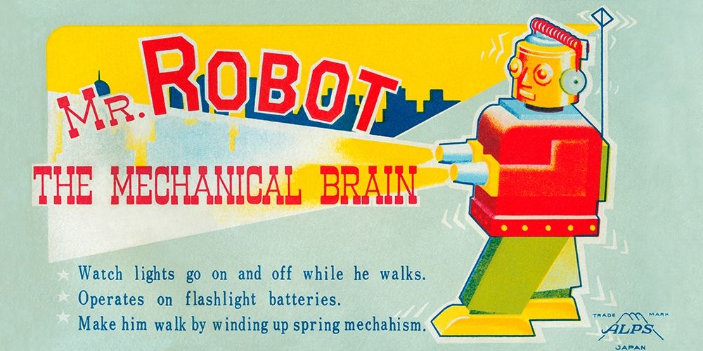 Art Print: Mr. Robot: The Mechanical Brain