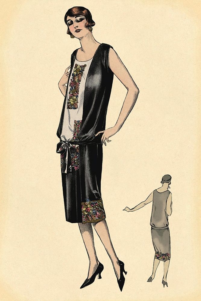 Art Print: Elegance in Black