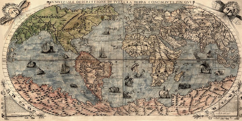 Art Print: Universal Description of the Whole World