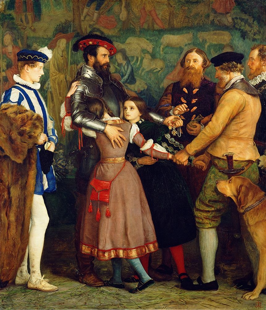 Wall Art Painting id:346040, Name: The Ransom, Artist: Millais, John Everett